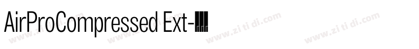 AirProCompressed Ext字体转换